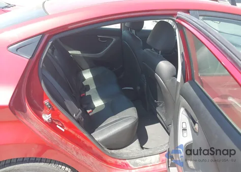 2012 Hyundai Elantra Limited (Ulsan Plant) из США, поврежденный, VIN KMHDH4AE8CU449009